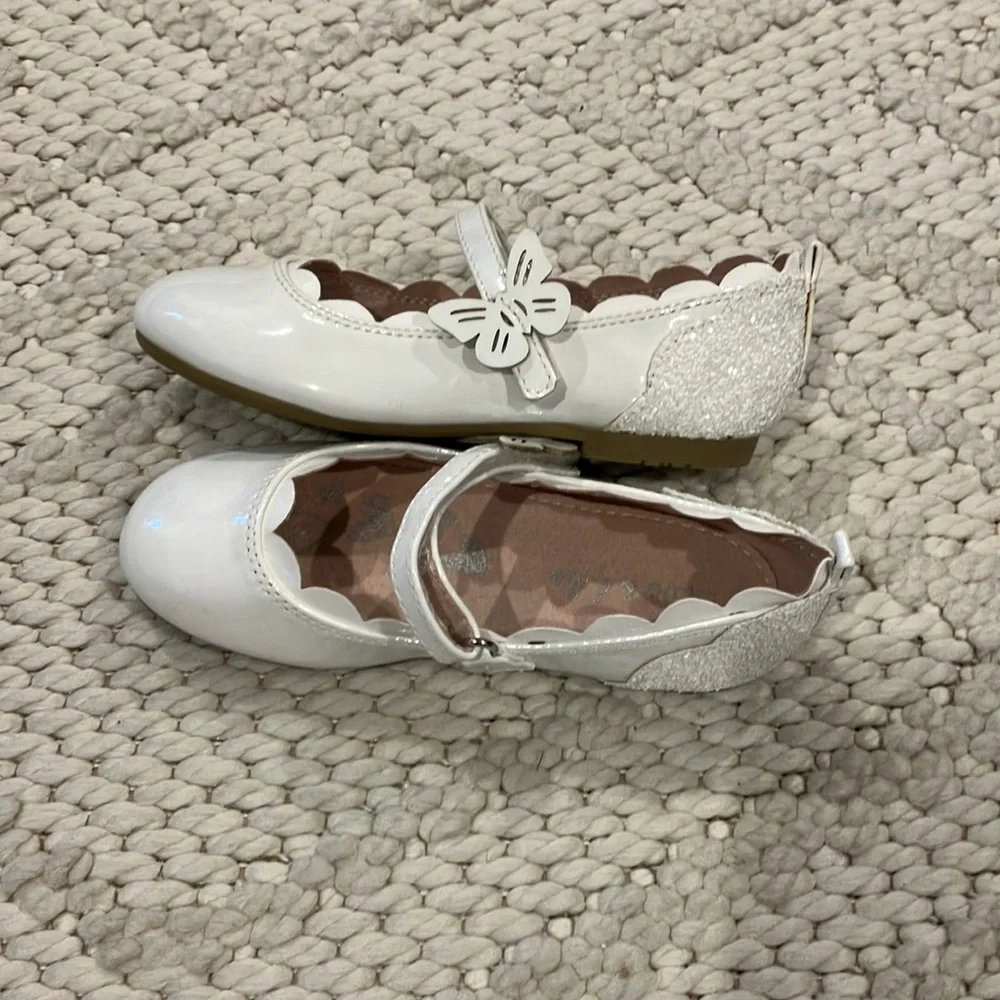 Kids White Mary Jane Shoes